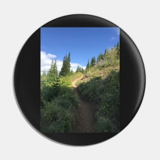 Hiking Uphill Pin