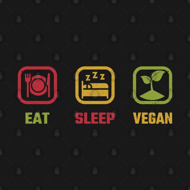 Eat Sleep Vegan by MZeeDesigns