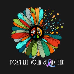 You Matter Semicolon Don't Let Your Story End Suicide Prevention T-Shirt