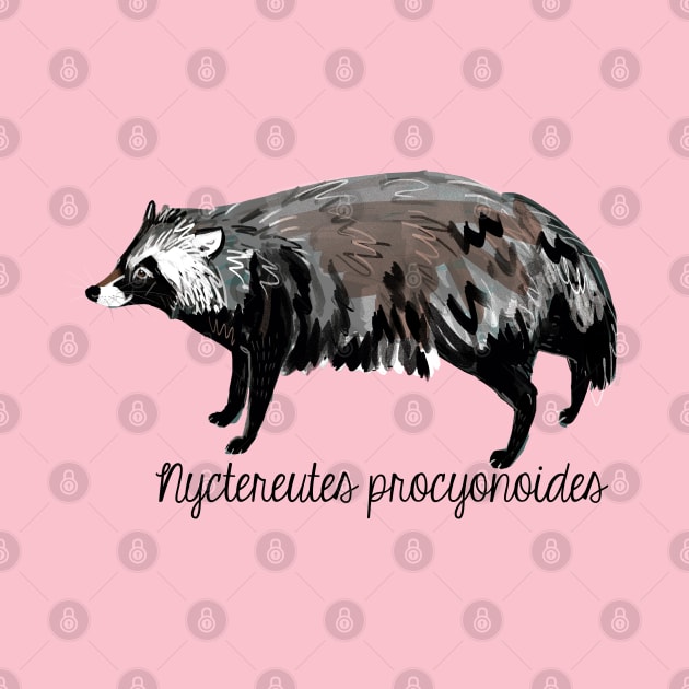 Racoon dog #2 by belettelepink