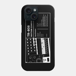 808 Drum Machine for Electronic Musician Phone Case