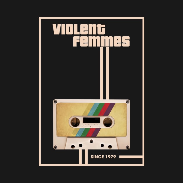 Violent Femmes Music Retro Cassette Tape by Computer Science