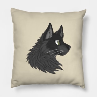 Black Maine Coon Pillow