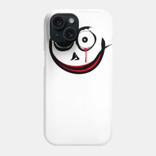 zombie idiot smiled Phone Case