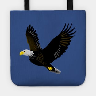 The Power of an Eagle - Blue Tote