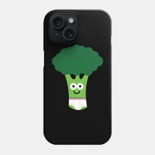 BROCCOLI IN UNDERWEAR Phone Case