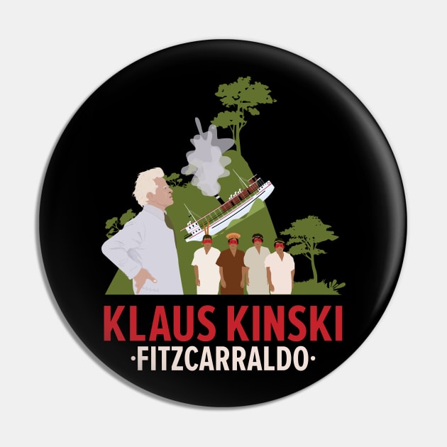 Unleashing the Unforgettable: Klaus Kinski in Fitzcarraldo Pin by Boogosh