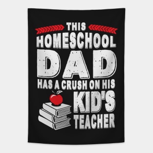 Homeschool Dad's Teacher Crush Tapestry