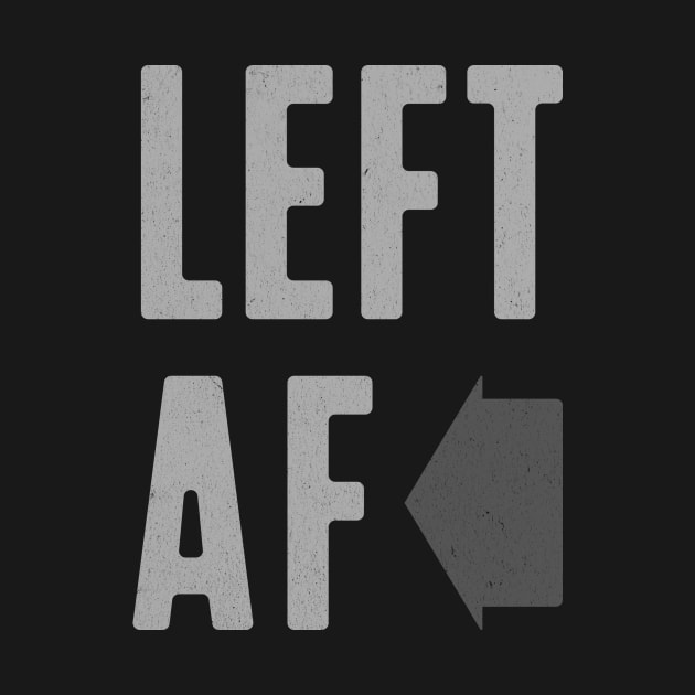 LEFT AF Gray by ElliotLouisArt