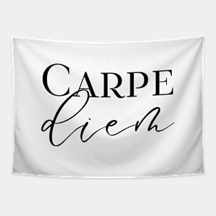 Carpe diem - Seize the day. Quote in latin Tapestry