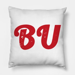 BU Retro Pillow
