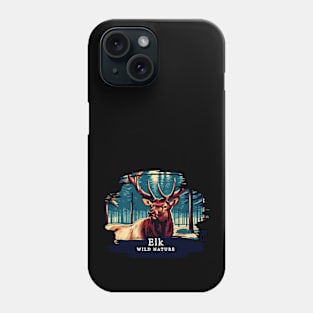 Elk - WILD NATURE - ELK -6 Phone Case