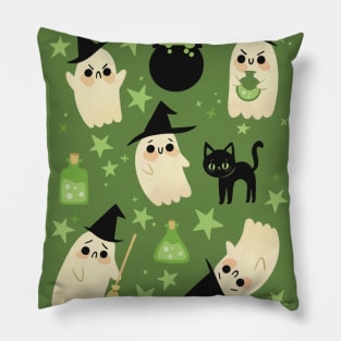 Witchy Ghosts Pillow