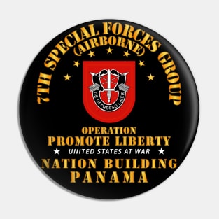 7th SFG - Opn Promote Liberty Pin