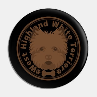 West Highland White Terrier Pin