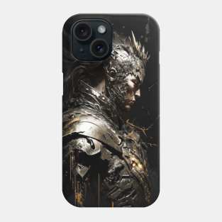 Warrior Portrait Fantasy Painting Dark Character Wild Spirit Epic Phone Case