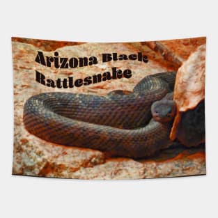 Arizona Black Rattlesnake Tapestry