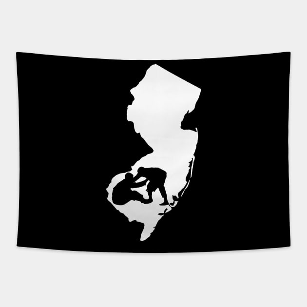 New Jersey Jiu Jitsu Tapestry by Ruiz Combat Grappling