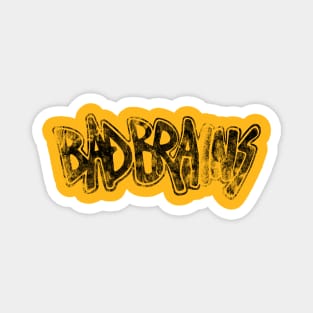 Bad Brains (black) - distressed Magnet
