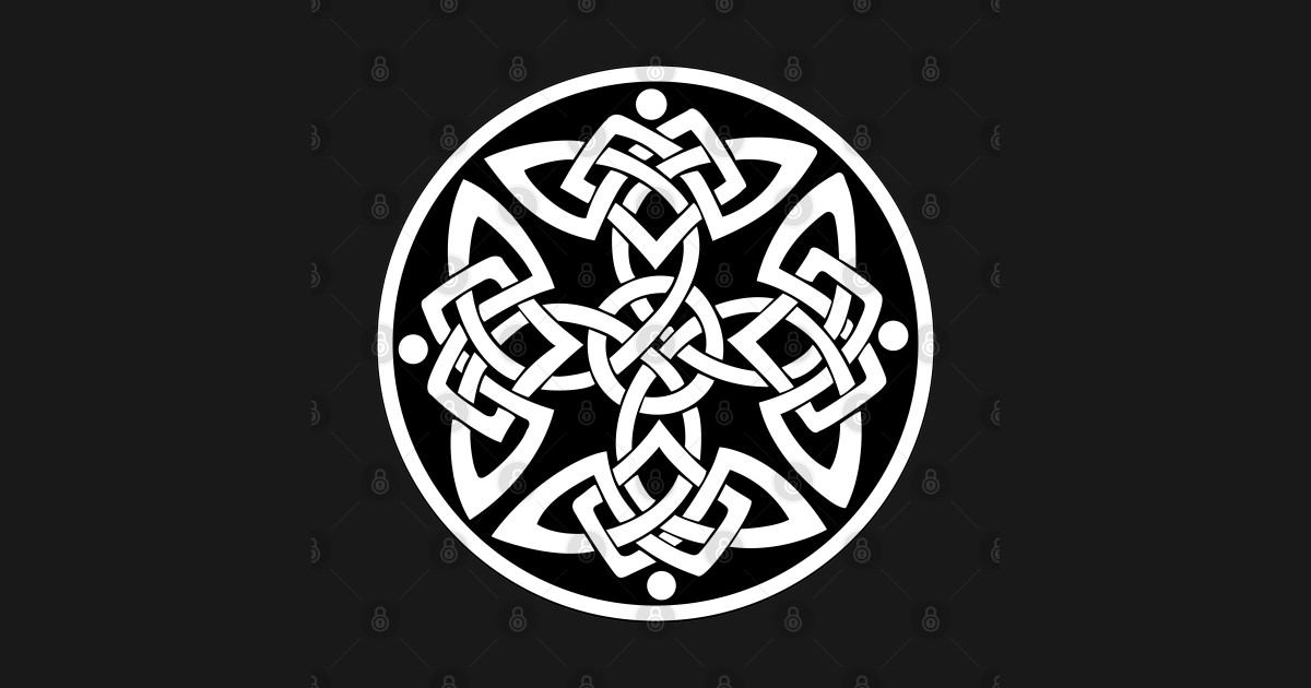 Celtic Knot Tribal Design, Celtic Art - Celtic Art - Sticker | TeePublic