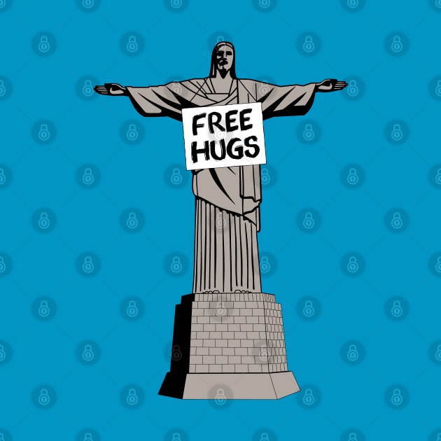 Christ Free Hugs by LanfaTees