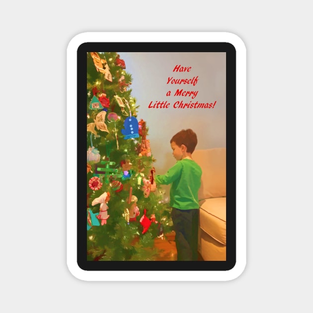 2014 Christmas Card Magnet by EileenMcVey