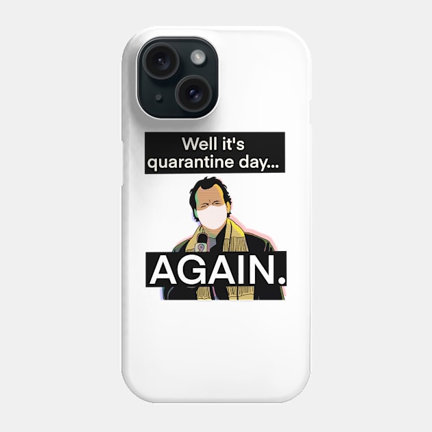 Groundhog Day 2020. Color Phone Case by chillstudio