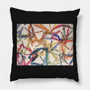 Sail away abstract Pillow