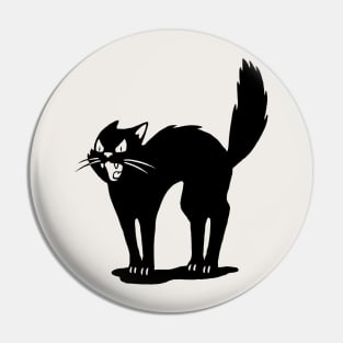 Scaredy Cat Pin