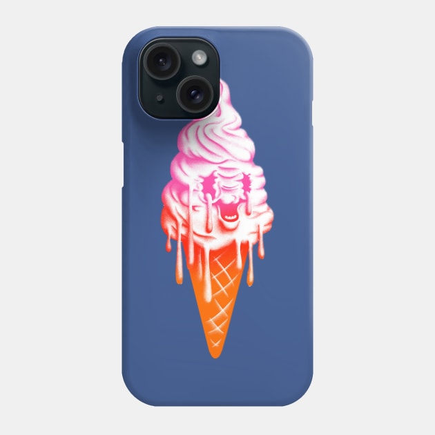 Melting Ice Cream Phone Case by Vendredis