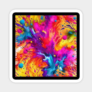 Paint splash Magnet