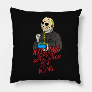 jason eat ramen Pillow