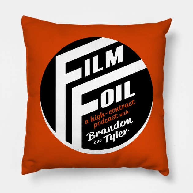 Film Foil | Podcast Logo Pillow by Tyler J. Rinne