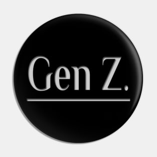 Gen Z Pin