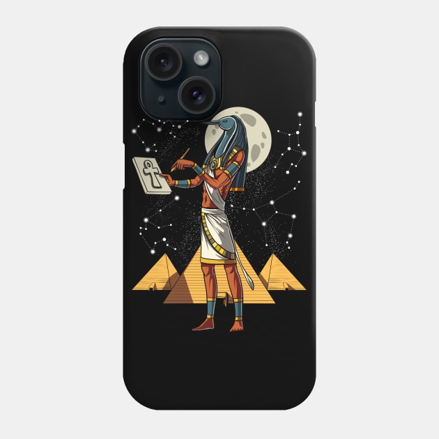 Egyptian God Thoth Phone Case by underheaven