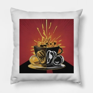 Coffee Retro Since French Press Decaf Pillow