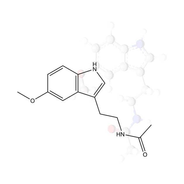 Melatonin Molecule by ChemECool