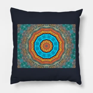 Nature Tibetan Buddhism Mandala Pillow