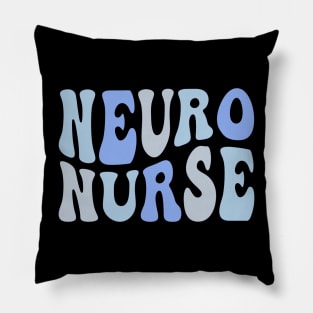 Groovy Neuro Trauma Icu Nurse Neurology Nurse Neuroscience Pillow