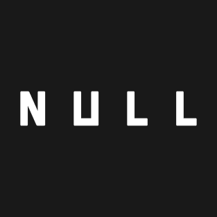 NULL (White) T-Shirt