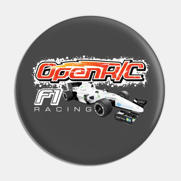 OpenR/C F1 racing Pin by DanielNoree