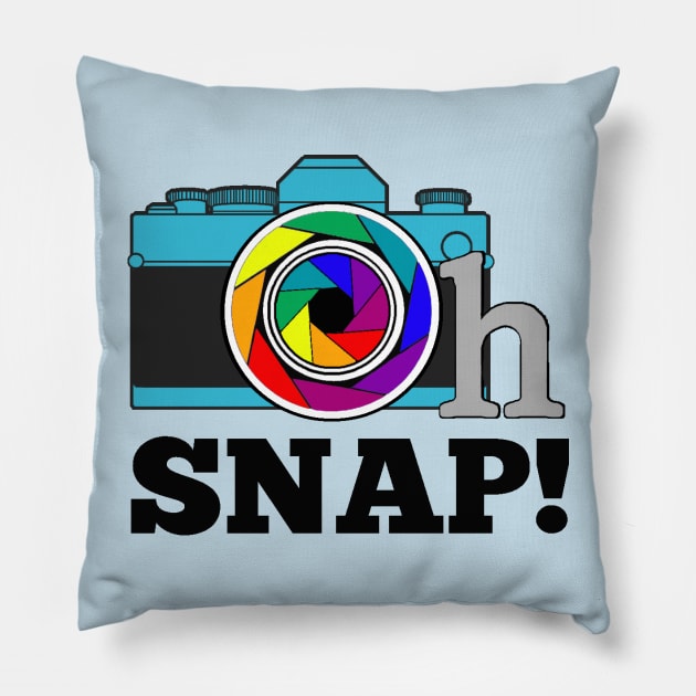 Oh SNAP! Pillow by gachzorge