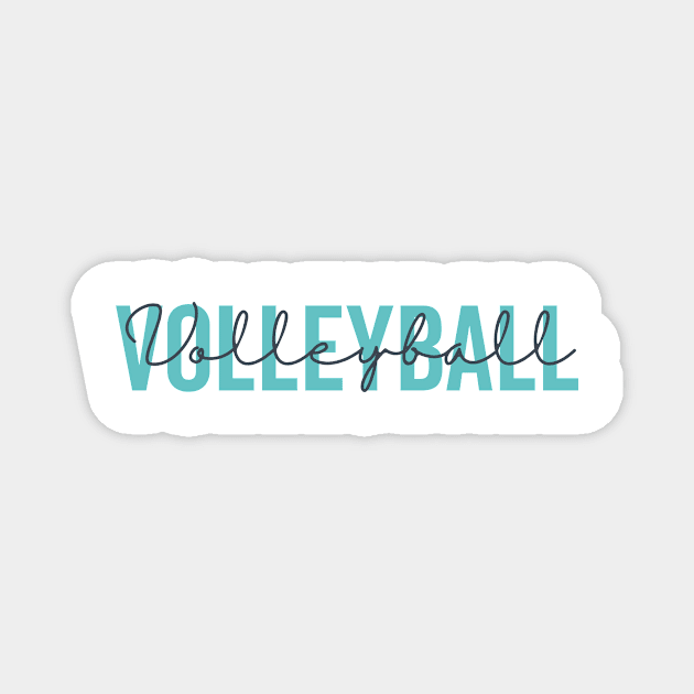 I like Volleyball on Volleyball Magnet by neodhlamini