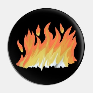 Flames Pin