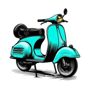 Scooter (turquoise) T-Shirt