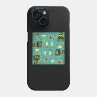 Mai Tai Tiki TEAL Phone Case