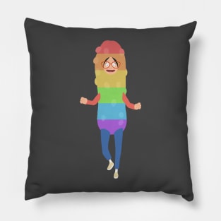 Rainbow Pickle Linda Pillow