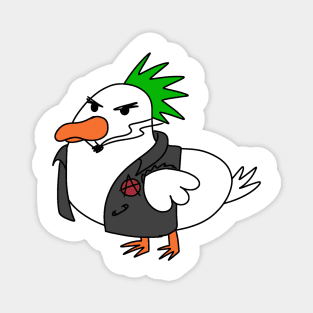 Punk duck Magnet