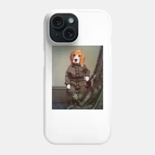 Sepia Copy of Boogie Woogie Beagle Boy Phone Case