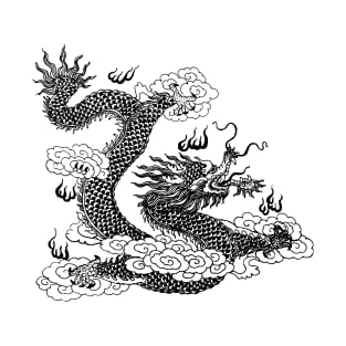 Vintage Asian Dragon T-Shirt